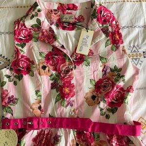 NWT! Lindy bop floral dress